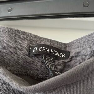 Eileen Fisher Womens System Stretch Ponte Slim Pants - M Elastic Waistband
